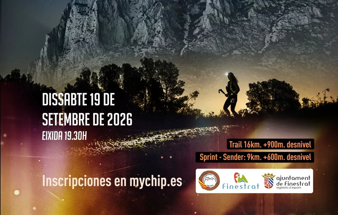 Faldes del Puig Campana, Trail & Sender Nocturn